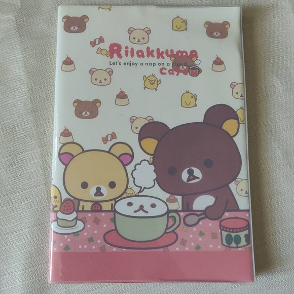 Rilakkuma Journal Notebook with Plastic Cover | 8 Designs Inside - Picture 2 of 9